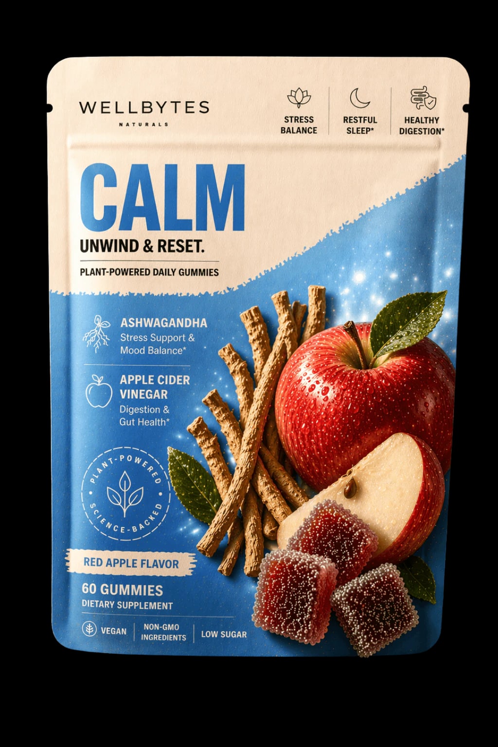 WellBytes Calm — Soothing Gummies