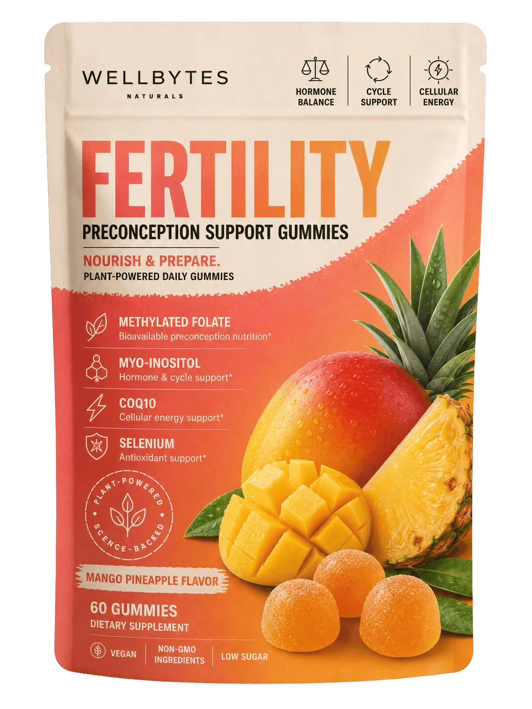 WellBytes Fertility — Fertility Support Gummies