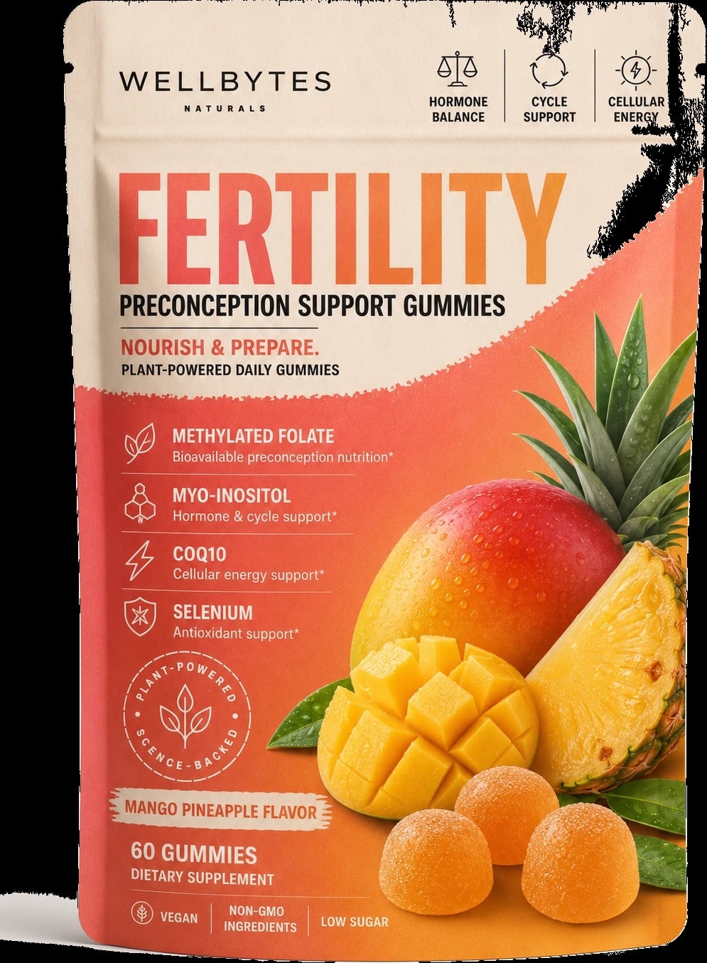 WellBytes Fertility — Fertility Support Gummies