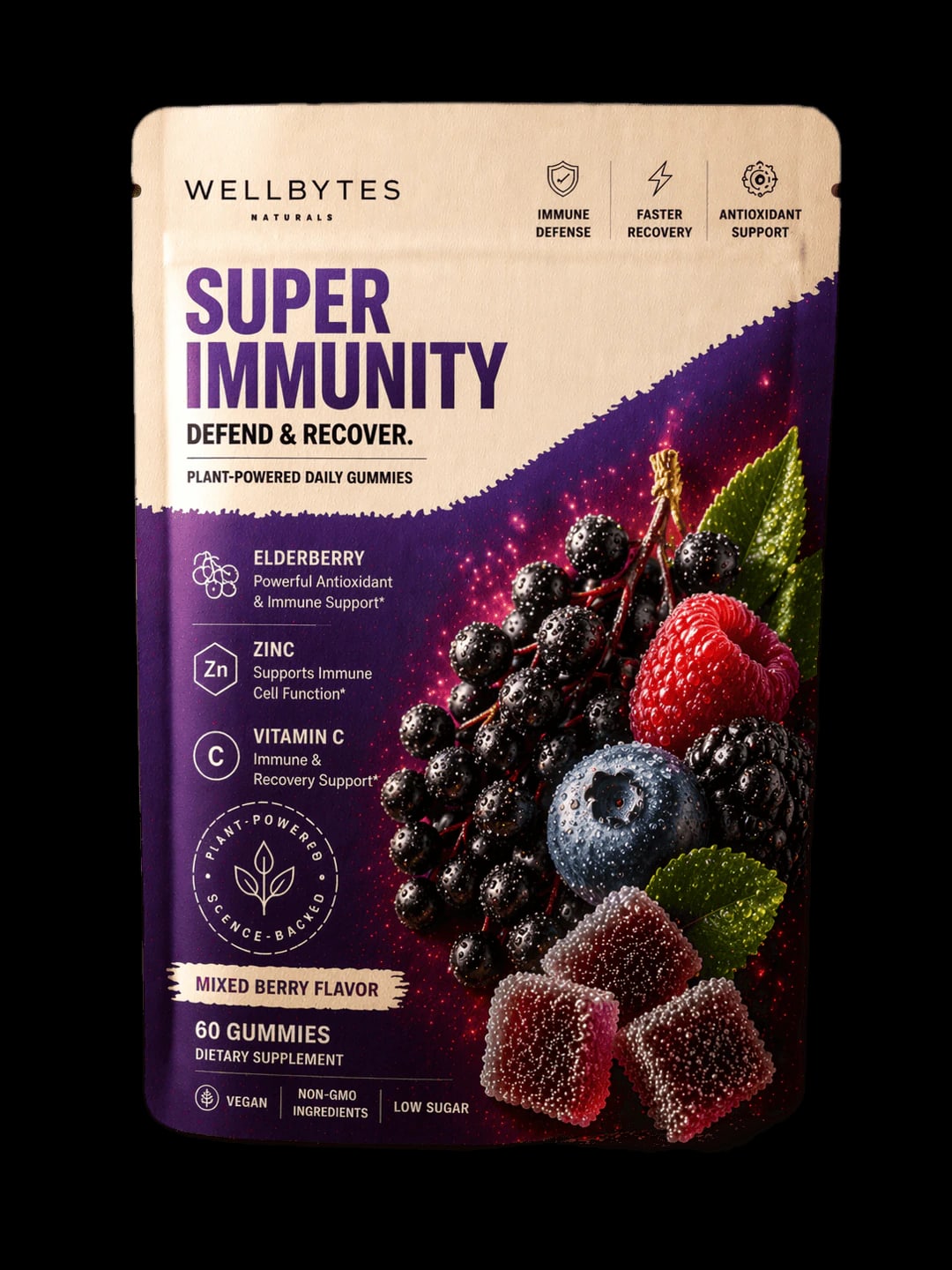 WellBytes Vital — Daily Wellness Gummies